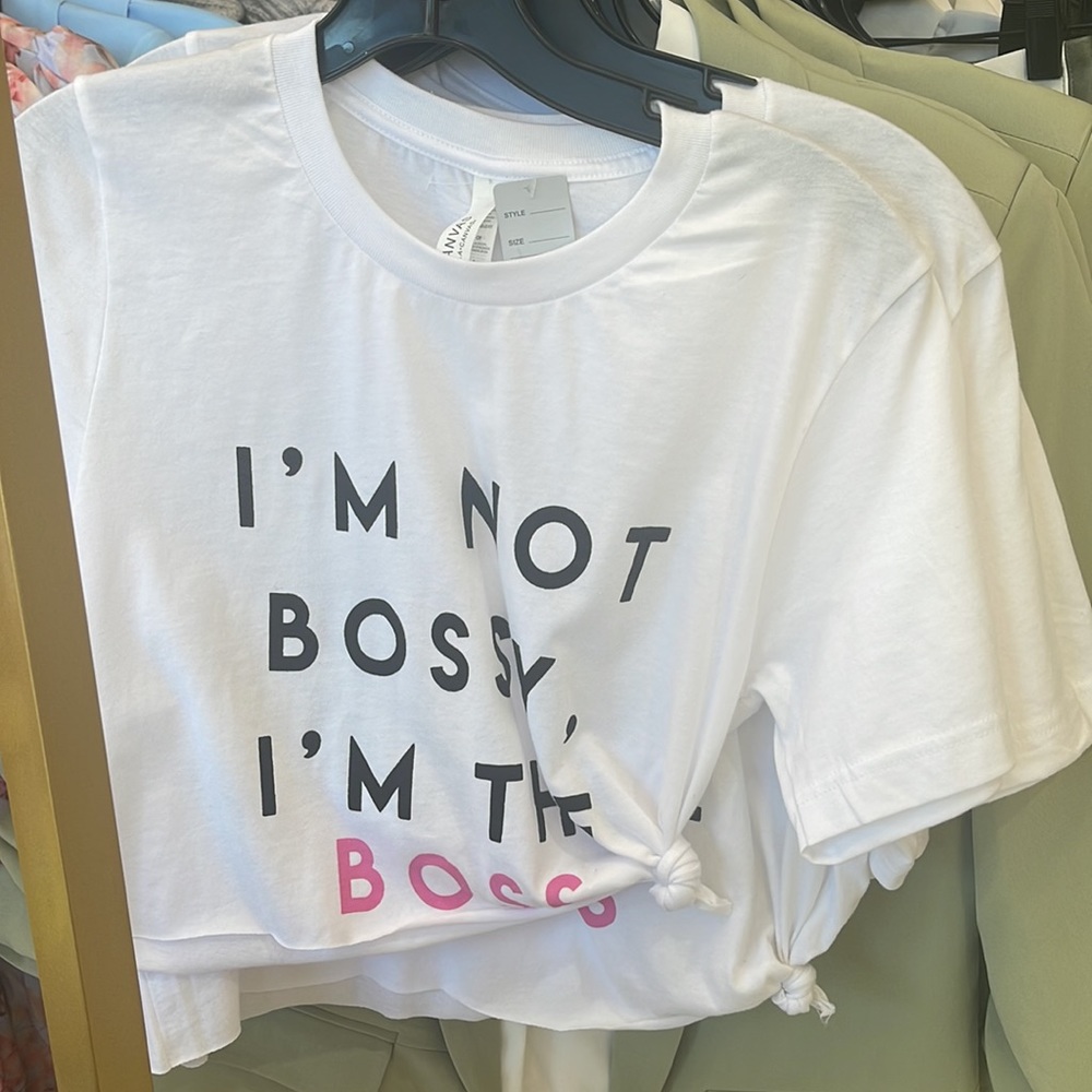 “Boss” Crop Top - Picture 2 of 2